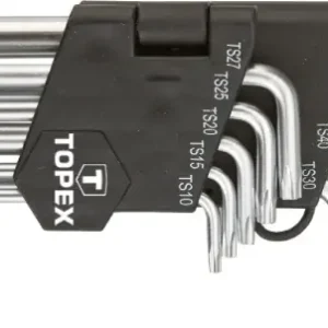 Klucze TORX SECURITY T10-T50,9 szt. TOPEX Zamów teraz